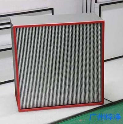 250度耐高溫高效過(guò)濾器應(yīng)于于熱風(fēng)處理末端過(guò)濾。