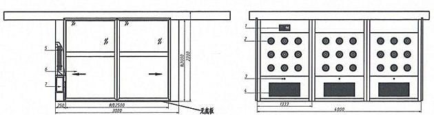 自動感應(yīng)平移門貨淋室方案圖欣賞 自動感應(yīng)平移門貨淋室方案圖欣賞